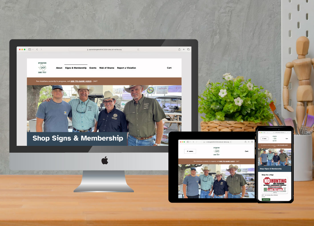 Operation Game Thief Homepage